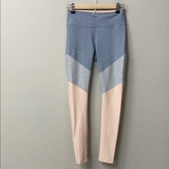 Outdoor Voices grey and orange leggings small. - Picture 1 of 9